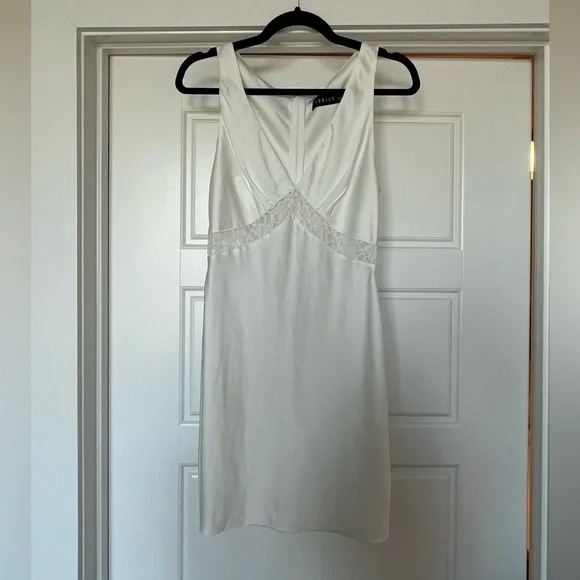 cute yellow dress Annalissa Linen Mini Dress